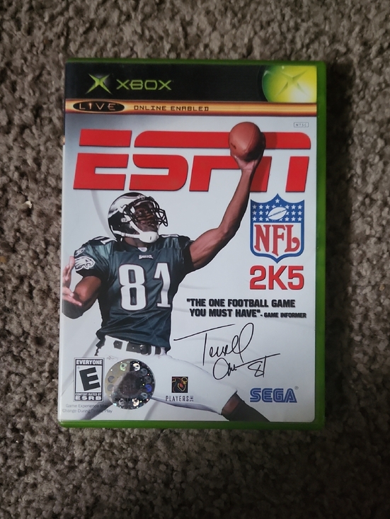 Other - ESPN NFL 2K5 Xbox Game - Green Cover